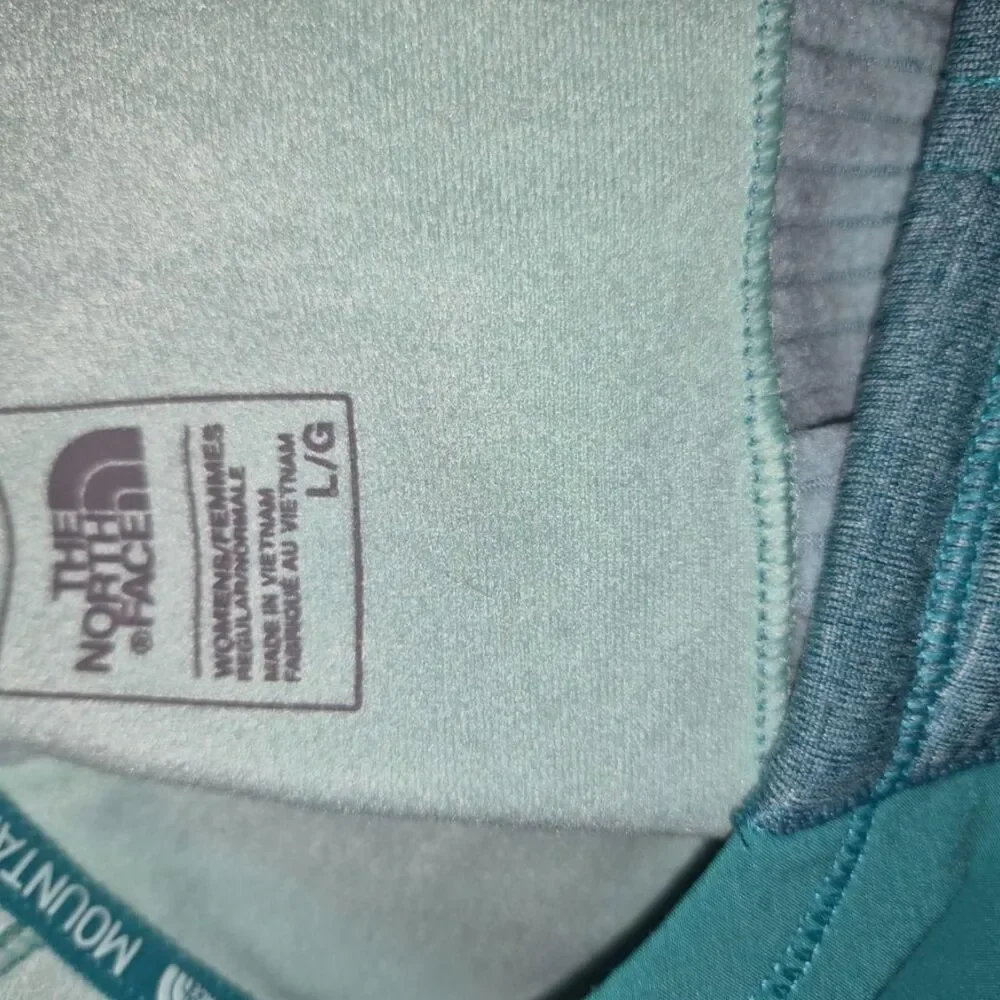 The-north-face Men's Blue and Green Hoodie